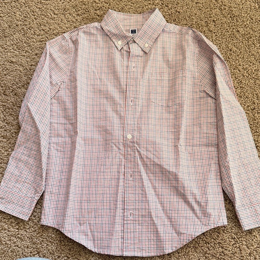 Janie and Jack Classic Checkered Shirt